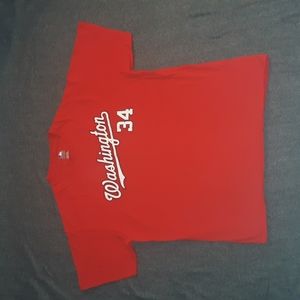 NATIONALS Bryce Harper XL shirt Washington MLB